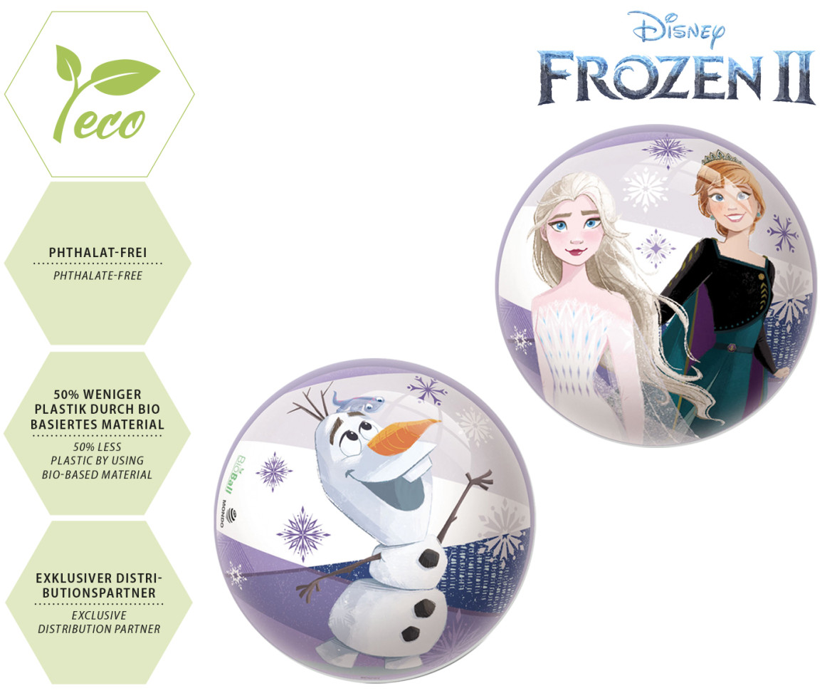 Happy People - Frozen Ball aus Kunststoff 13 cm Folienballon