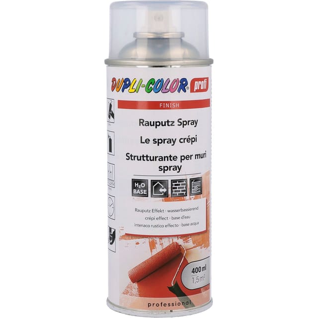 Dupli-color - Dupli Color Rauputz Spray weiß zum Rauputz ausbessern, ideal zur Wandreparatur, 400ml