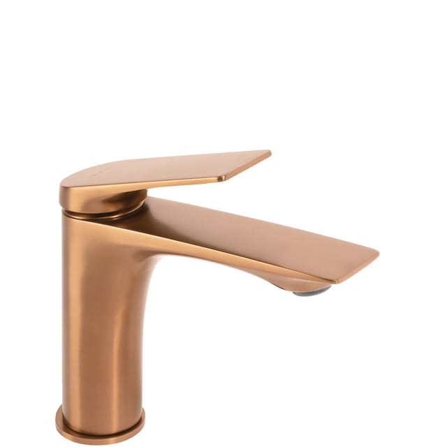REA - waschbeckenarmatur avalon low brush copper