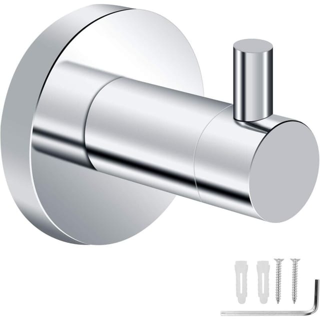 Badezimmerhaken, Wandhaken, Handtuchhaken Zur Wandmontage, Geschirrtuchhalter Zur Wandmontage, Wasserdicht Und Rostfrei, Für Küche, Wohnzimmer Und Büro