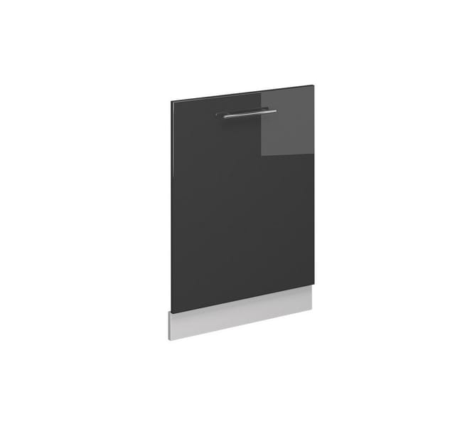 Geschirrspülblende Fame-Line, Anthrazit Hochglanz, 60 cm ohne Arbeitsplatte Vicco