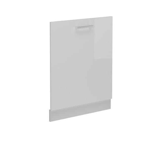 Geschirrspülblende R-Line, Weiß Hochglanz, 60 cm ohne Arbeitsplatte Vicco