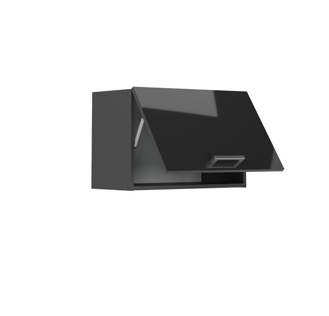 Vicco - Hängeschrank R-Line, Anthrazit Hochglanz, 60 cm Flach