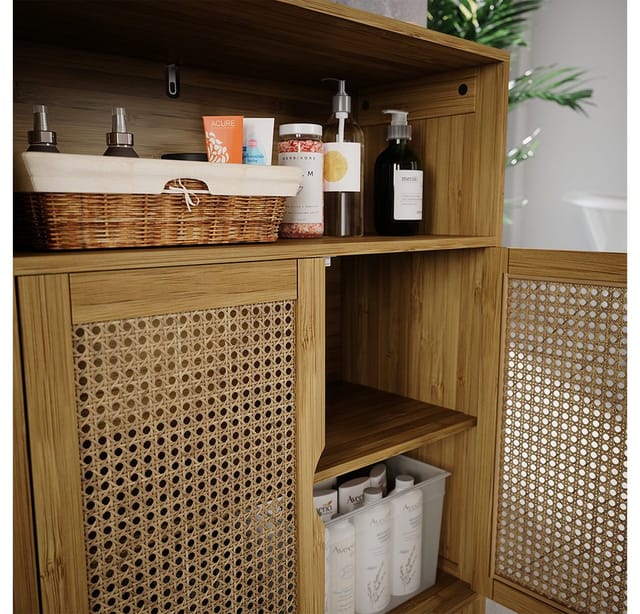 Midischrank Liora, Bambus, 60 x 80 cm Vicco