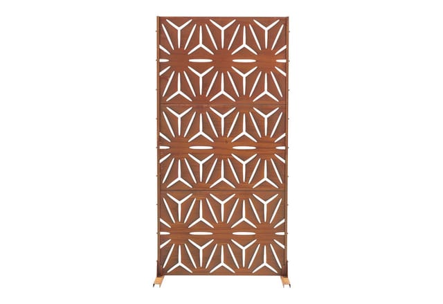 Casa.pro - Trennwand Kilsturd Cortenstahl 180x90 cm Edelrost [ ]