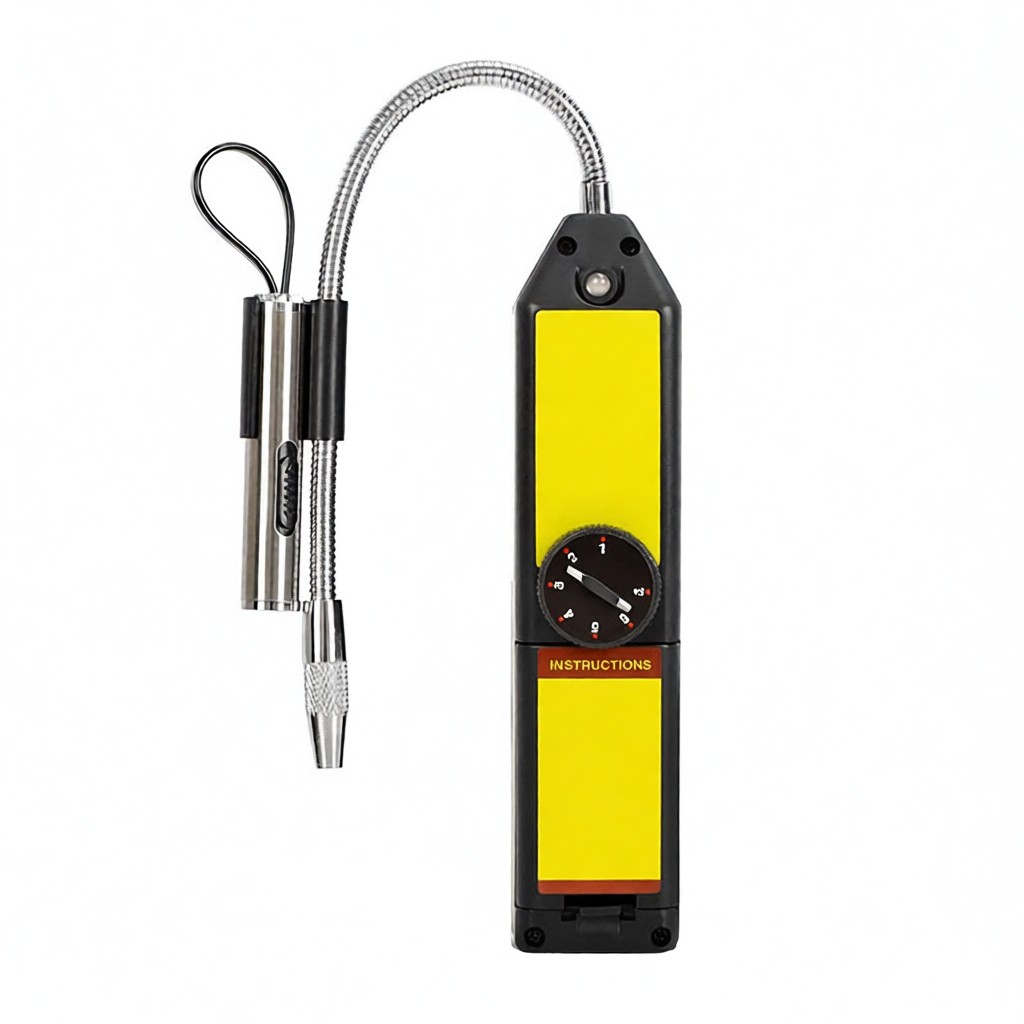Wjl-6000 Lecksuchgerät Für Klimaanlagen Und Kälteanlagen, Halogengasdetektor, Halogengaslecktester Für Fahrzeuge, Kompatibel Mit R134a, R410a, R12, R22 Und R404a Systemen.