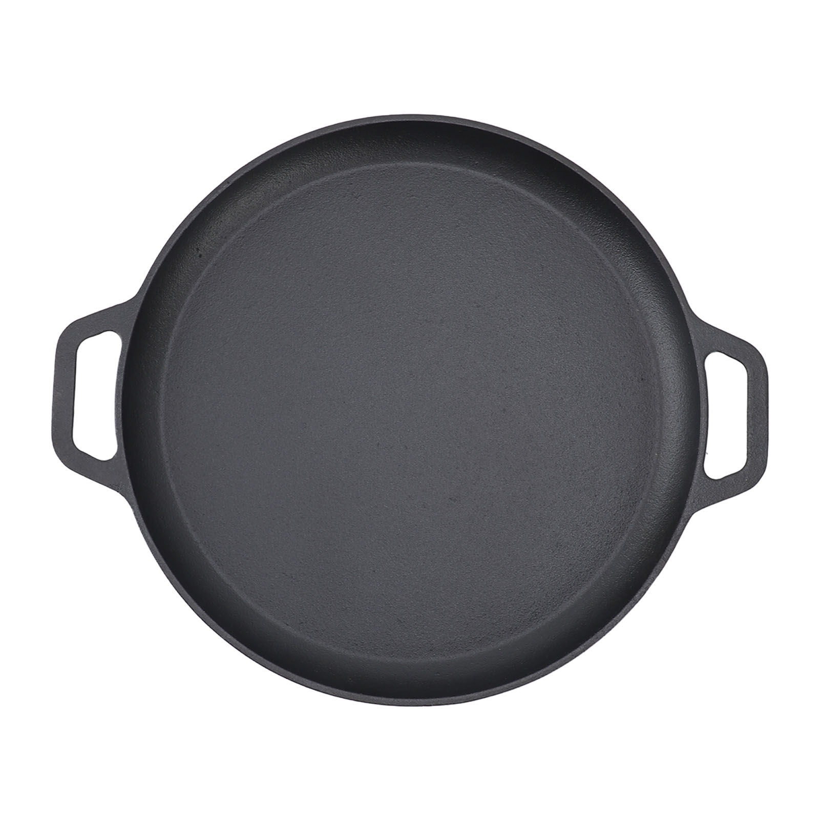 Dicke, Flache Crêpe-pfanne Aus Gusseisen Mit Antihaftbeschichtung, Gleichmäßige Hitzeverteilung, 30 Cm / 11,8 Zoll