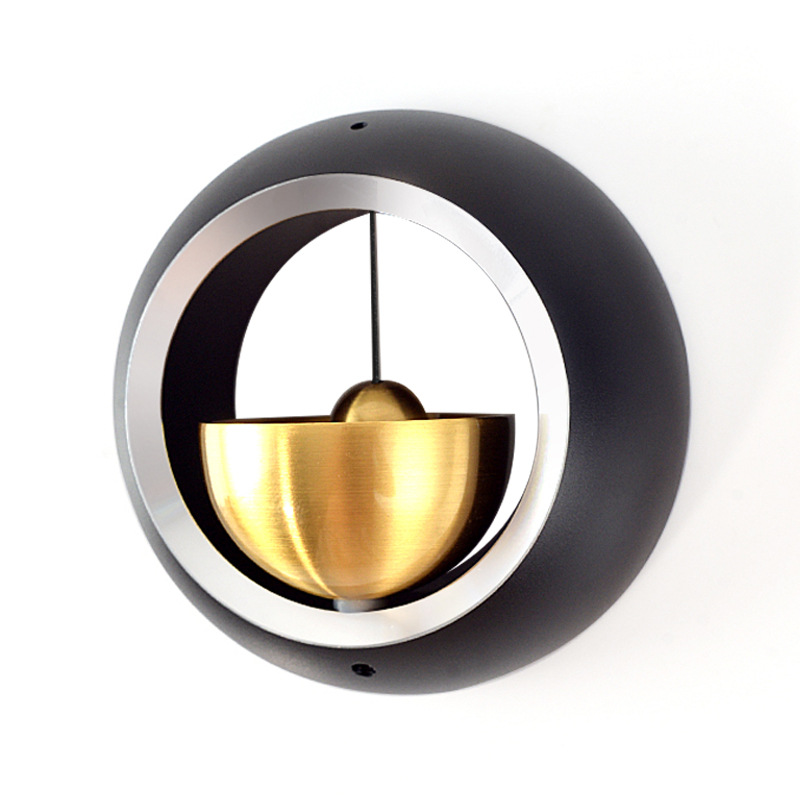 Türklingel Für Ladenbesitzer, Magnetische Türklingel Für Den Ladeneingang, Einzigartige Dekoration Für Geschäfte Und Eingänge - Originelles Geschenk (schwarz)