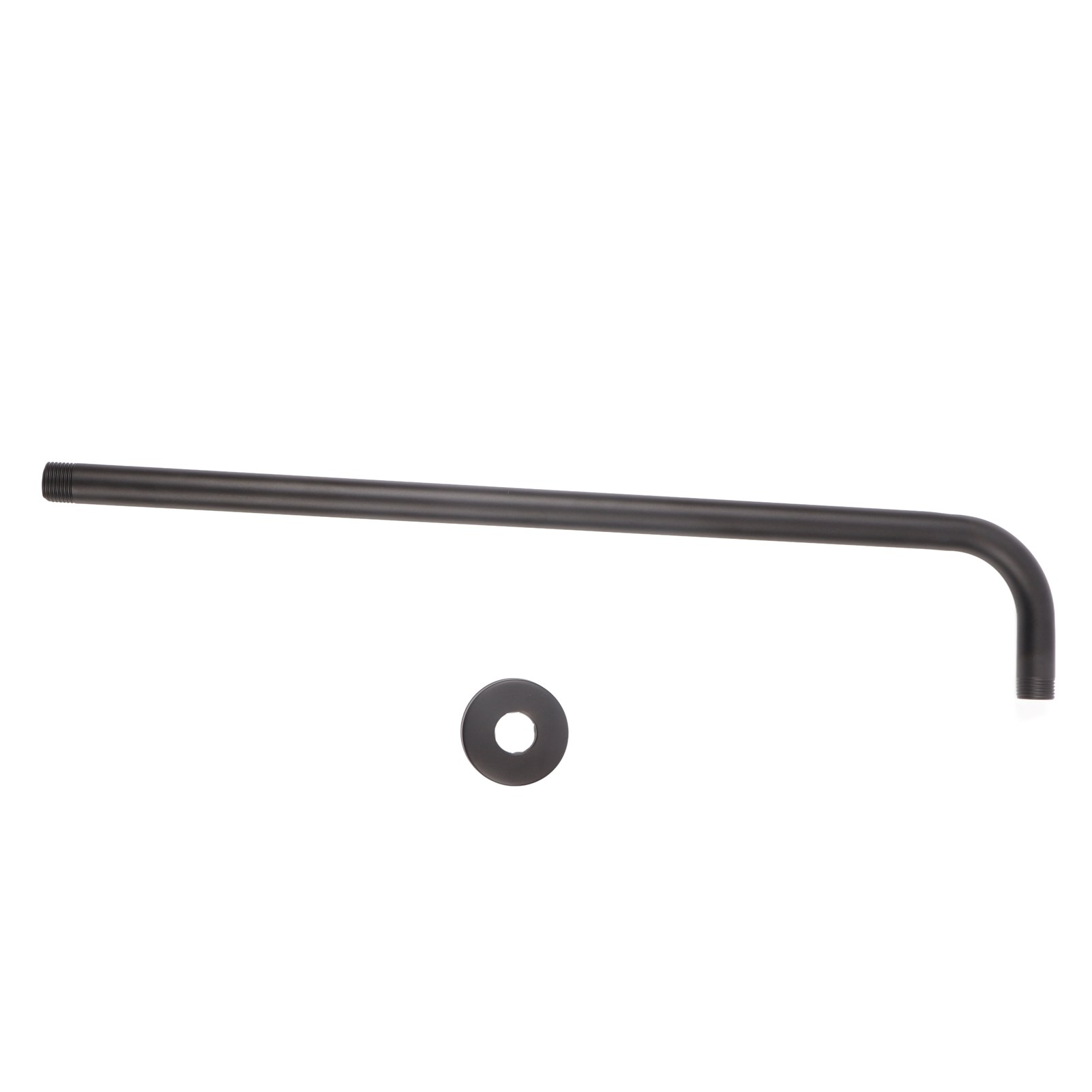 Duscharm Aus Edelstahl, Duschkopfverlängerung, Badaccessoires, Schwarz, 52 Cm