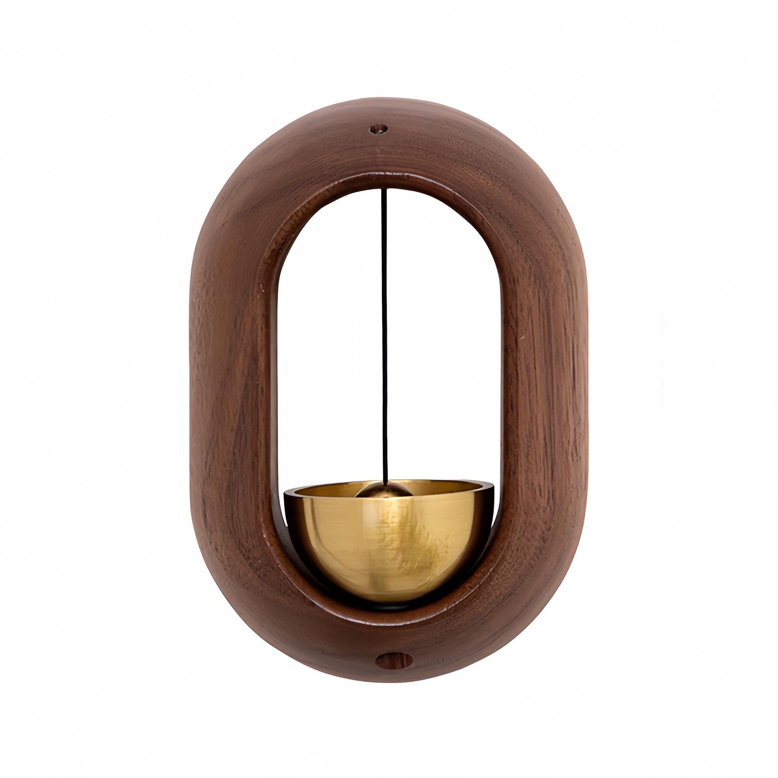 Magnetische Türklingel Für Ladenbesitzer, Willkommensglocke Aus Schwarzem Walnussholz Für Garten, Haus, Büroeingang, Restaurant, Kühlschrankmagnete
