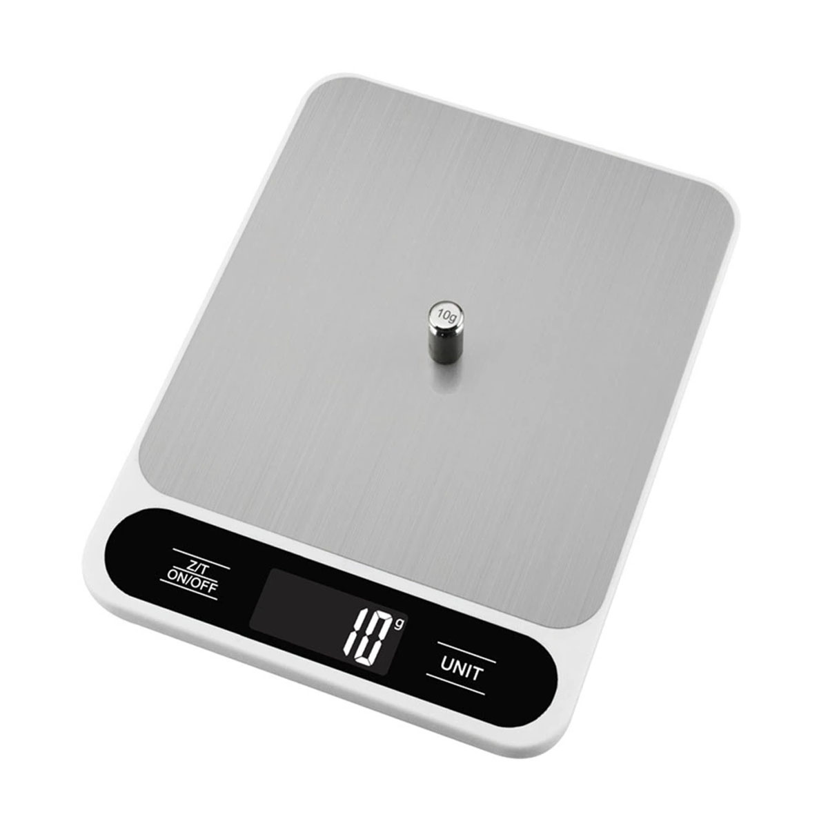 Küchenwaage - Digitale Mini-küchenwaage Mit Einer Kapazität Von 10 Kg (22 Lb) - Präzise Küchen- Und Backwaage Mit Tara-funktion - 7 Einheiten Von 0,01 Oz/1 G (10 Kg)