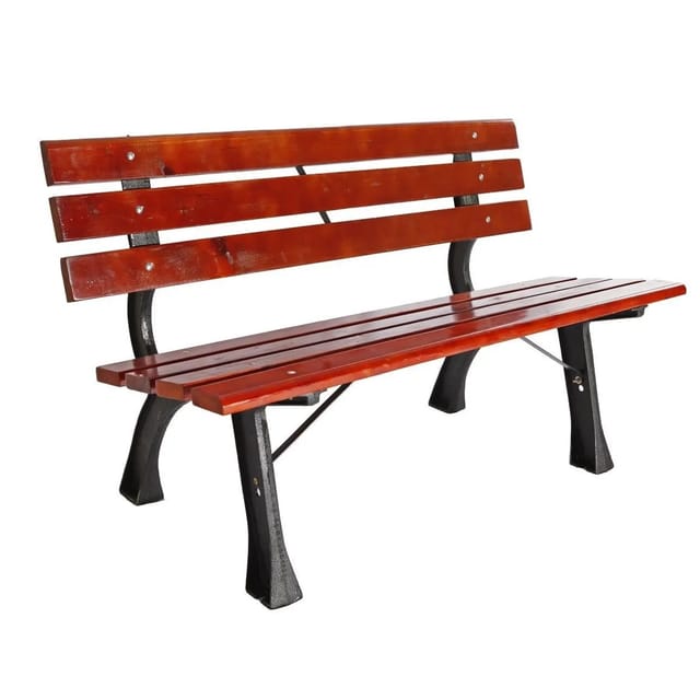 Linder Exclusiv Gartenbank 3-Sitzer Parkbank bis 240 Kg Gartenmöbel Holzbank MC4353 120x57x70cm