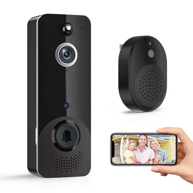 Drahtlose Video-gegensprechanlage, Wifi-video-gegensprechanlage, Intelligente Personenerkennung, Nachtsicht, Cloud-speicher, Echtzeit-alarm