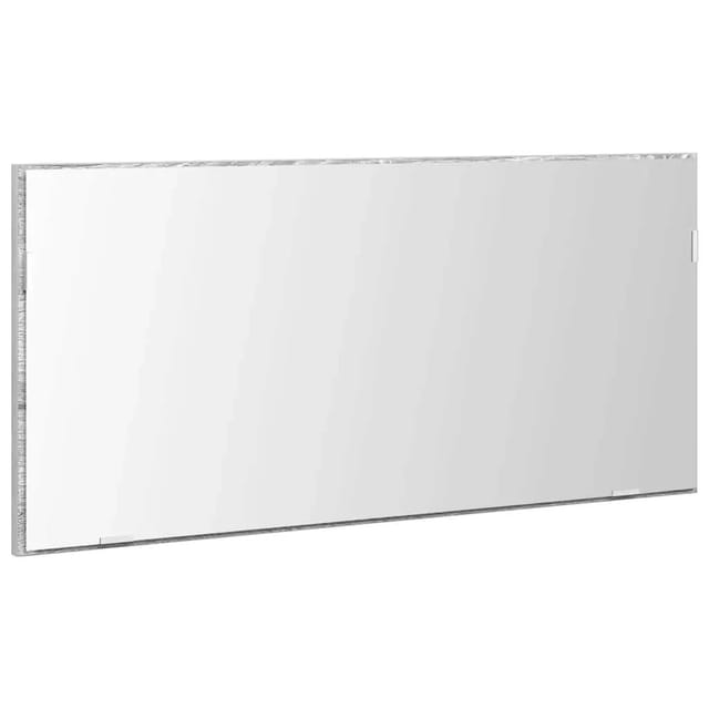 Badezimmer Spiegel mit Spiegel Hochgrau Sonoma 80 x 8,5 x 37 cm Vidaxl