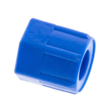 6x4mm (M10x1) PVC-Überwurfmutter [50 Stück] Bild 2
