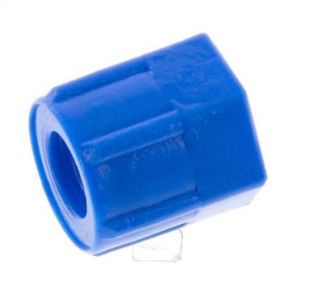 6x4mm (M10x1) PVC-Überwurfmutter [50 Stück] Bild 5