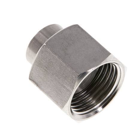 Endkappe G3/8'' Edelstahl mit Außensechskant 60° Konus 425bar (5971.25psi) Hydraulisch