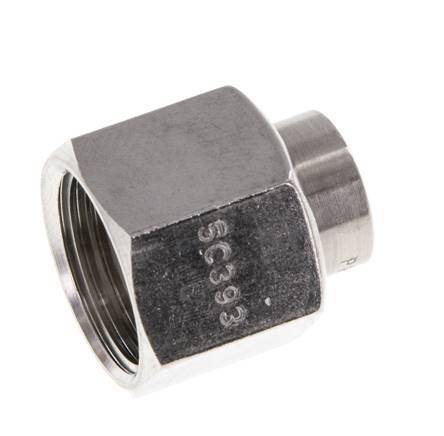 Endkappe G3/8'' Edelstahl mit Außensechskant 60° Konus 425bar (5971.25psi) Hydraulisch Bild 2