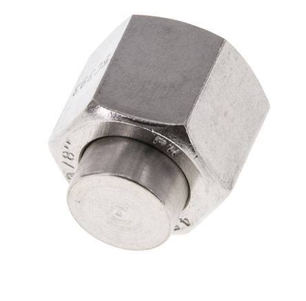 Endkappe G3/8'' Edelstahl mit Außensechskant 60° Konus 425bar (5971.25psi) Hydraulisch Bild 5