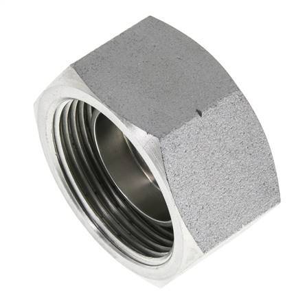 Endkappe G1 1/4'' Stahl mit Außensechskant 60° Konus 150bar (2107.5psi) Hydraulisch Bild 3