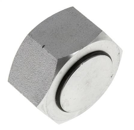 Endkappe G1 1/4'' Stahl mit Außensechskant 60° Konus 150bar (2107.5psi) Hydraulisch Bild 5