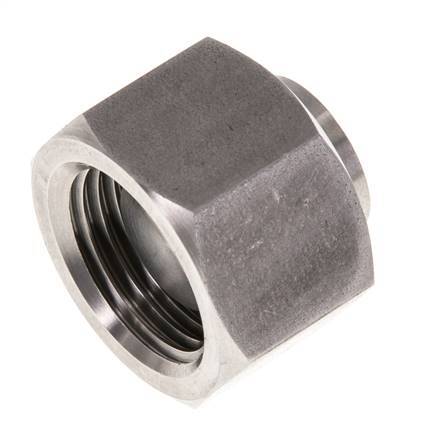 Endkappe G1/2'' Edelstahl mit Außensechskant 60° Konus 300bar (4215.0psi) Hydraulisch Bild 3