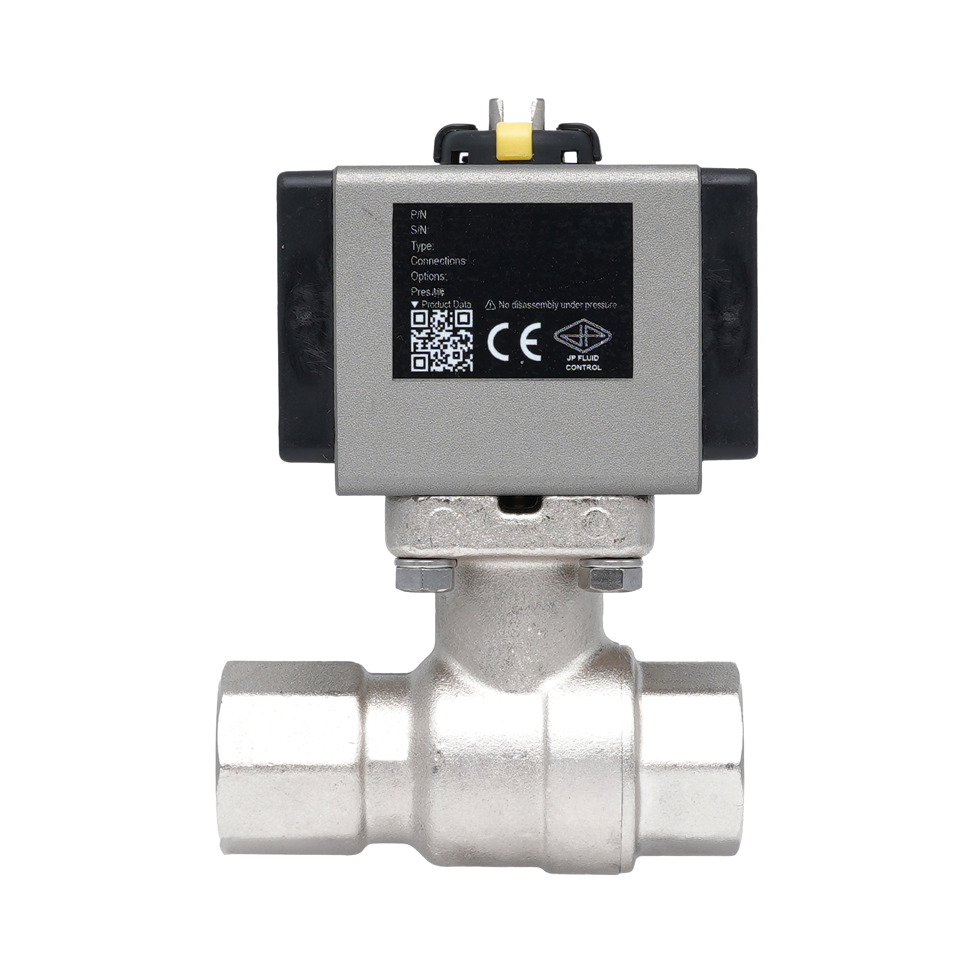 Rp 1/2" 2-Way Pneumatic Brass Ball Valve - Double Acting Bild 5