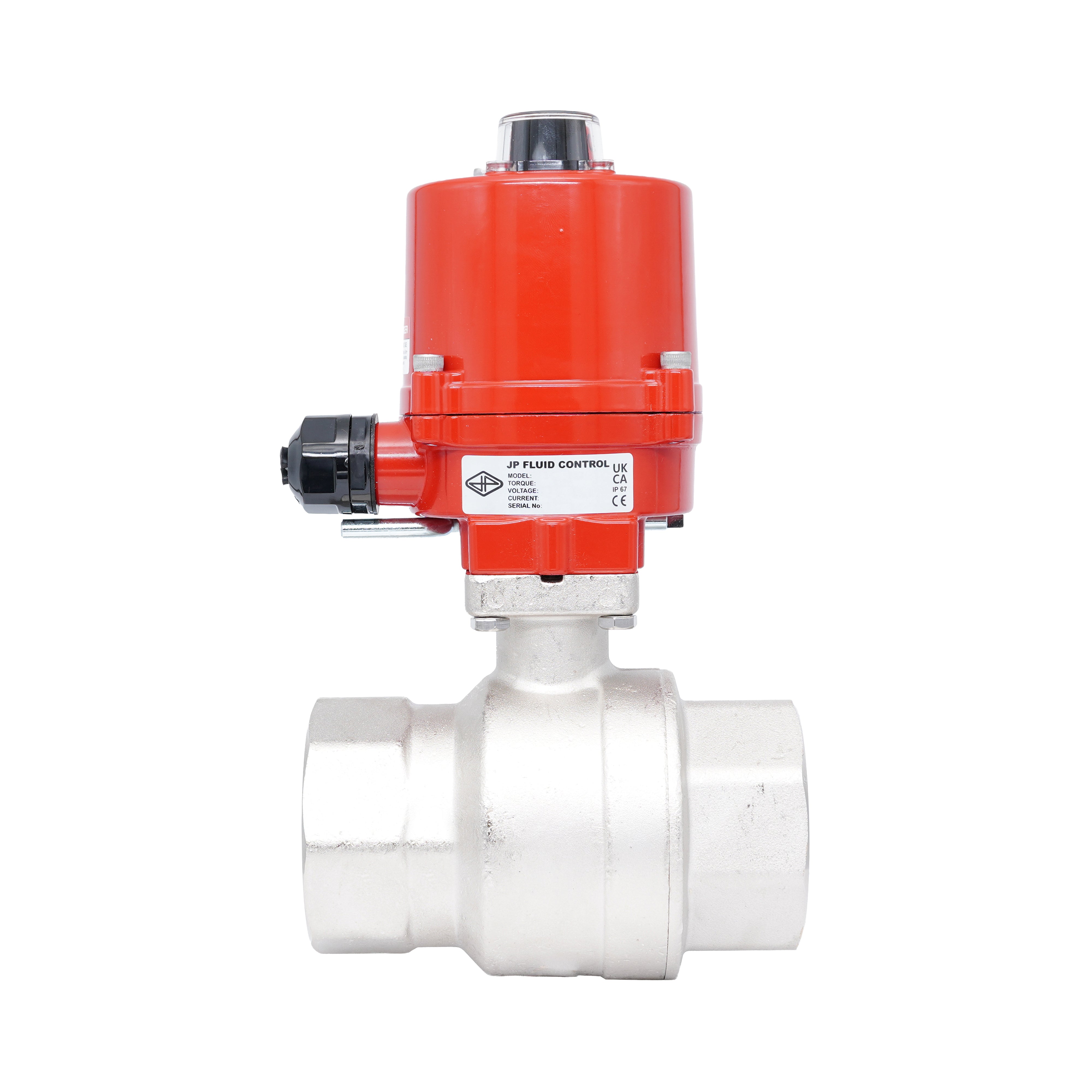 Rp 2-1/2" 2-Way Electric Brass Ball Valve 24 V AC/DC Bild 5