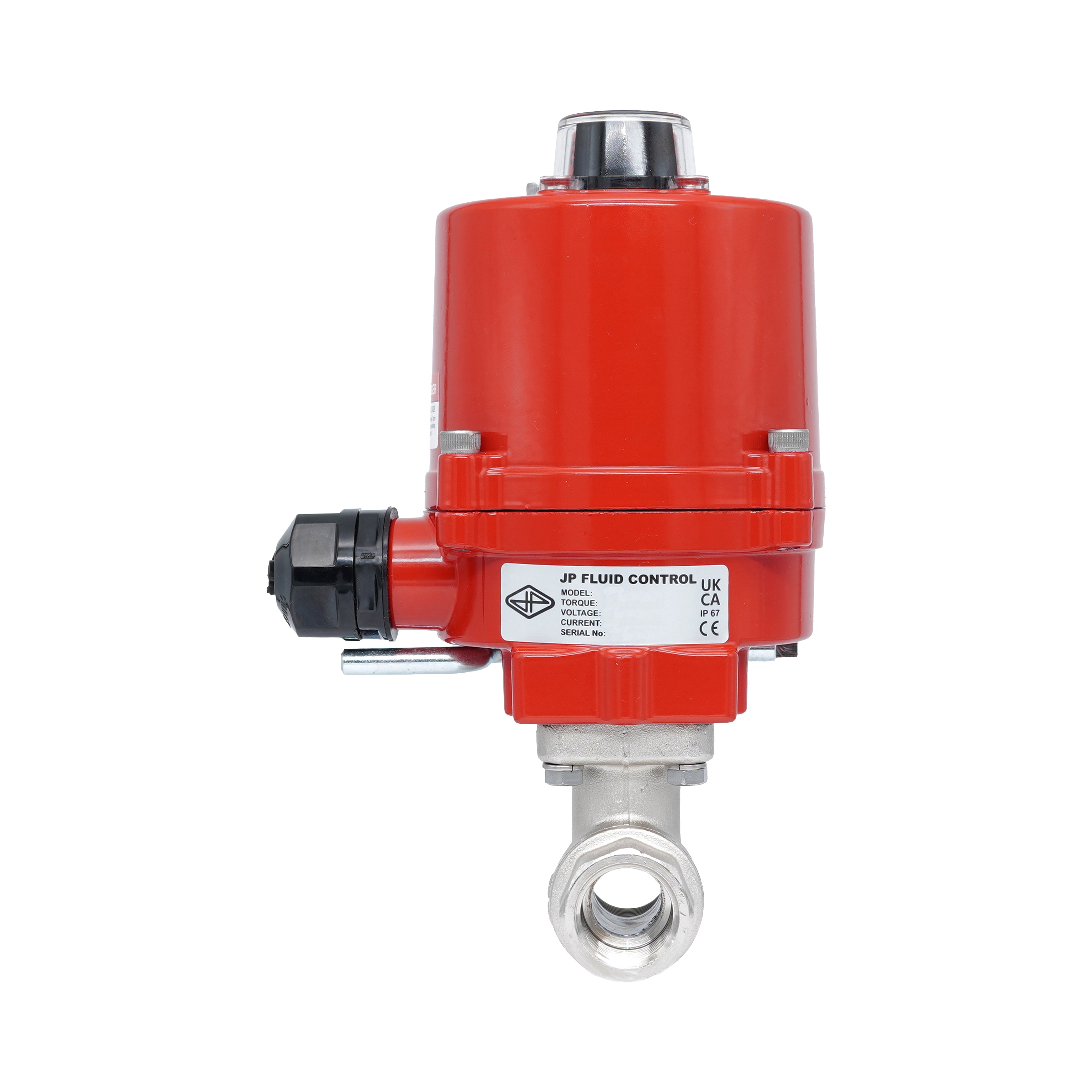 Rp 1/4" 2-Way Electric Brass Ball Valve 24 V AC/DC Bild 5