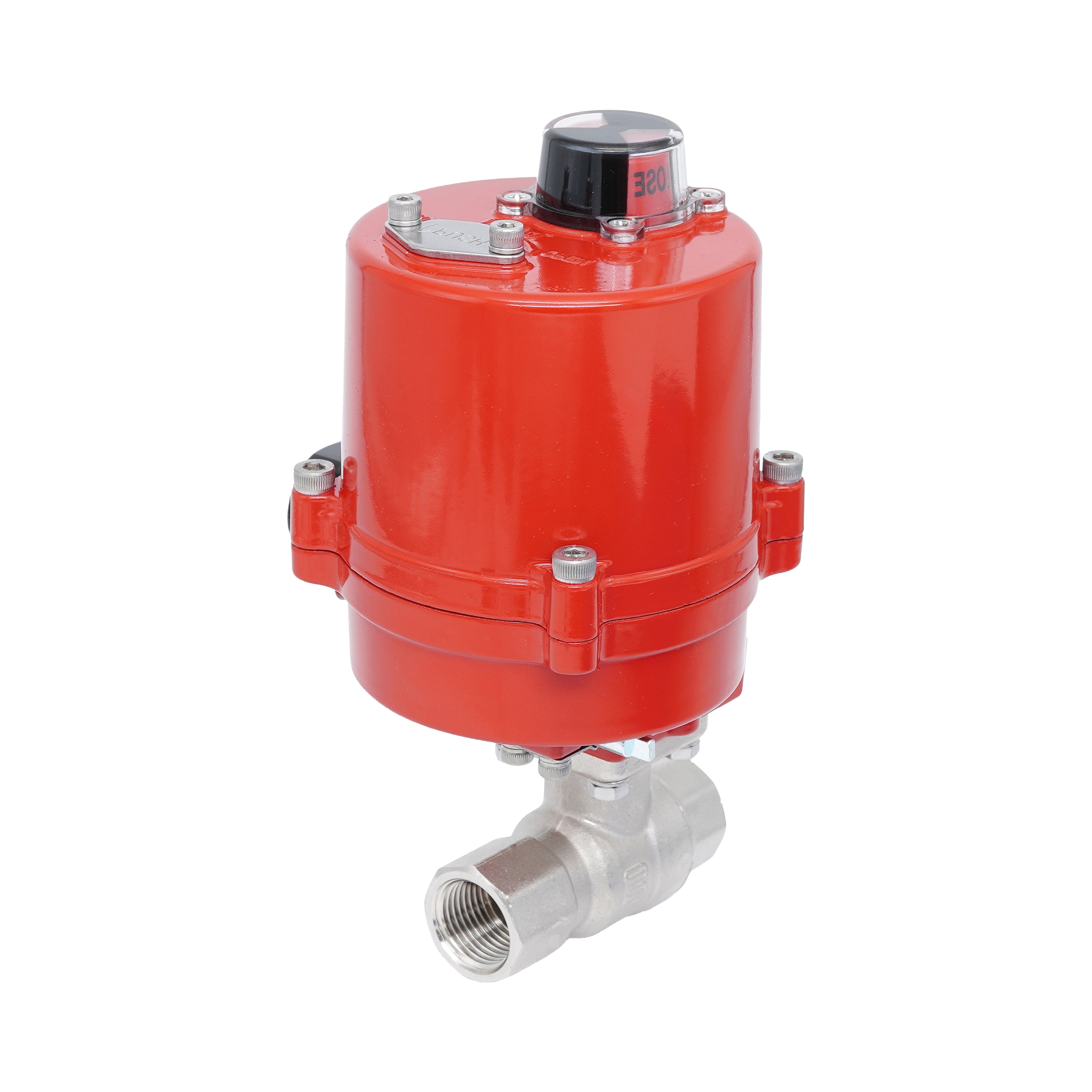 Rp 1/2" 2-Way Electric Brass Ball Valve 24 V AC/DC