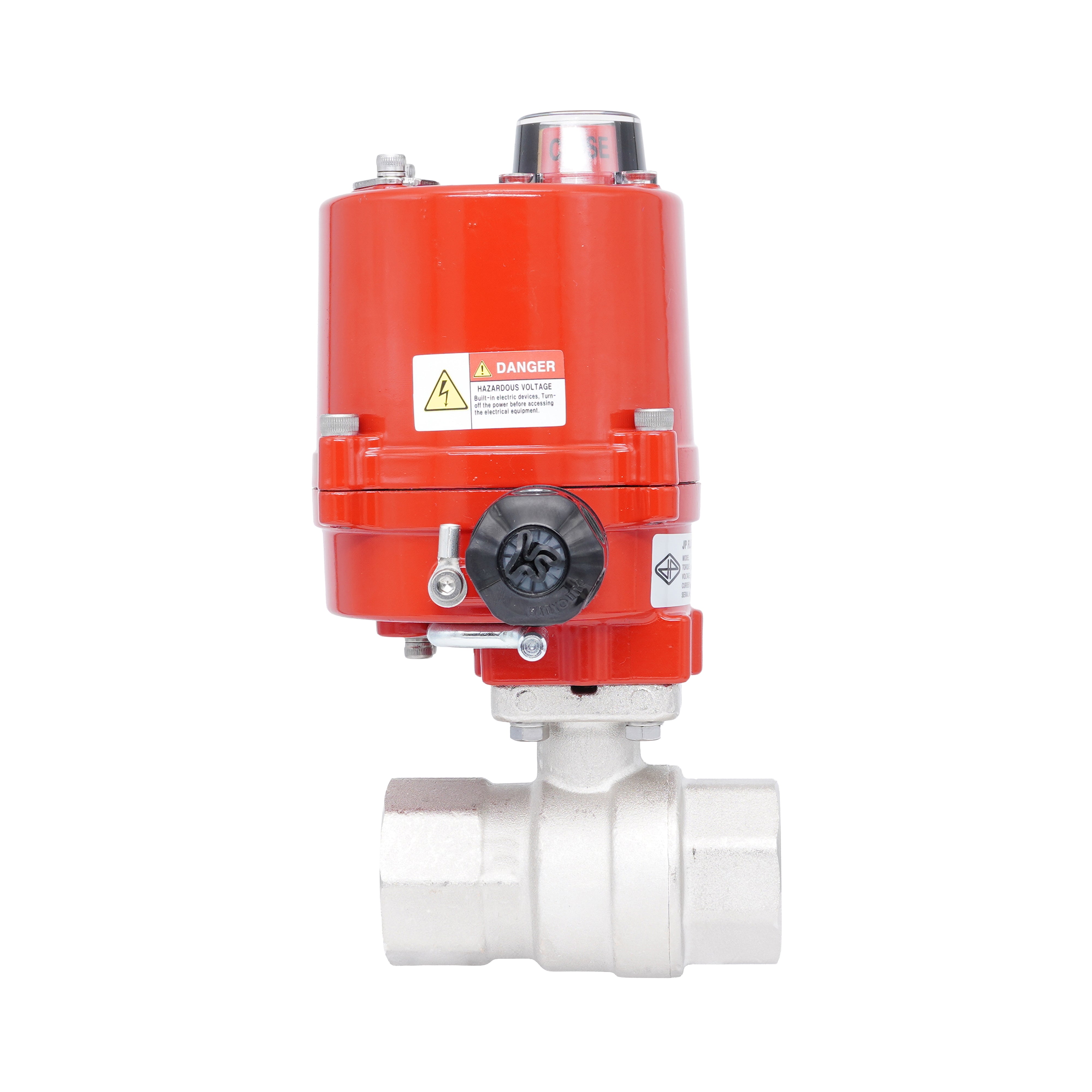 Rp 1" 2-Way Electric Brass Ball Valve 12 V AC/DC Bild 5