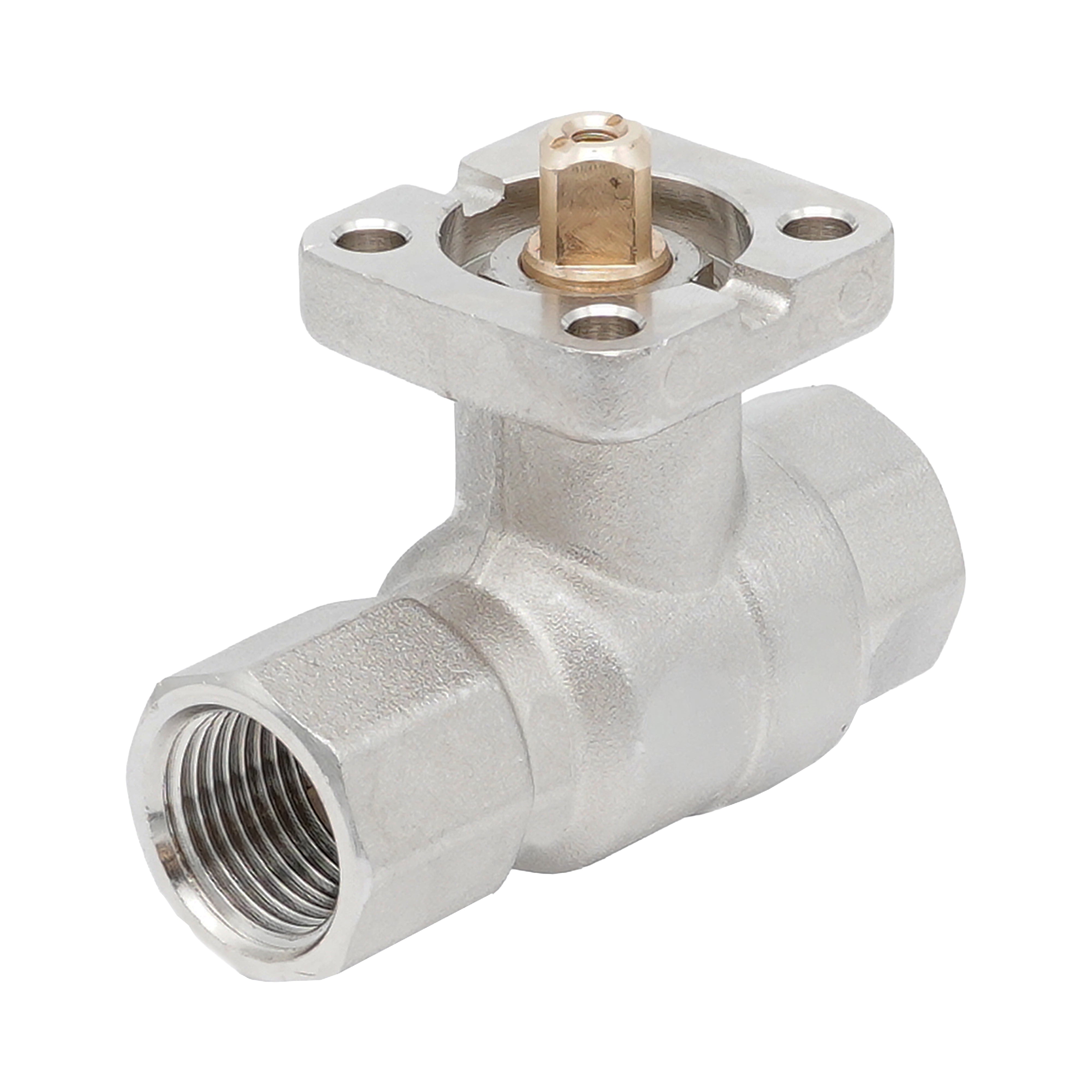 Rp 3/4" Brass 2-way Ball Valve ISO-Top F03 PN40