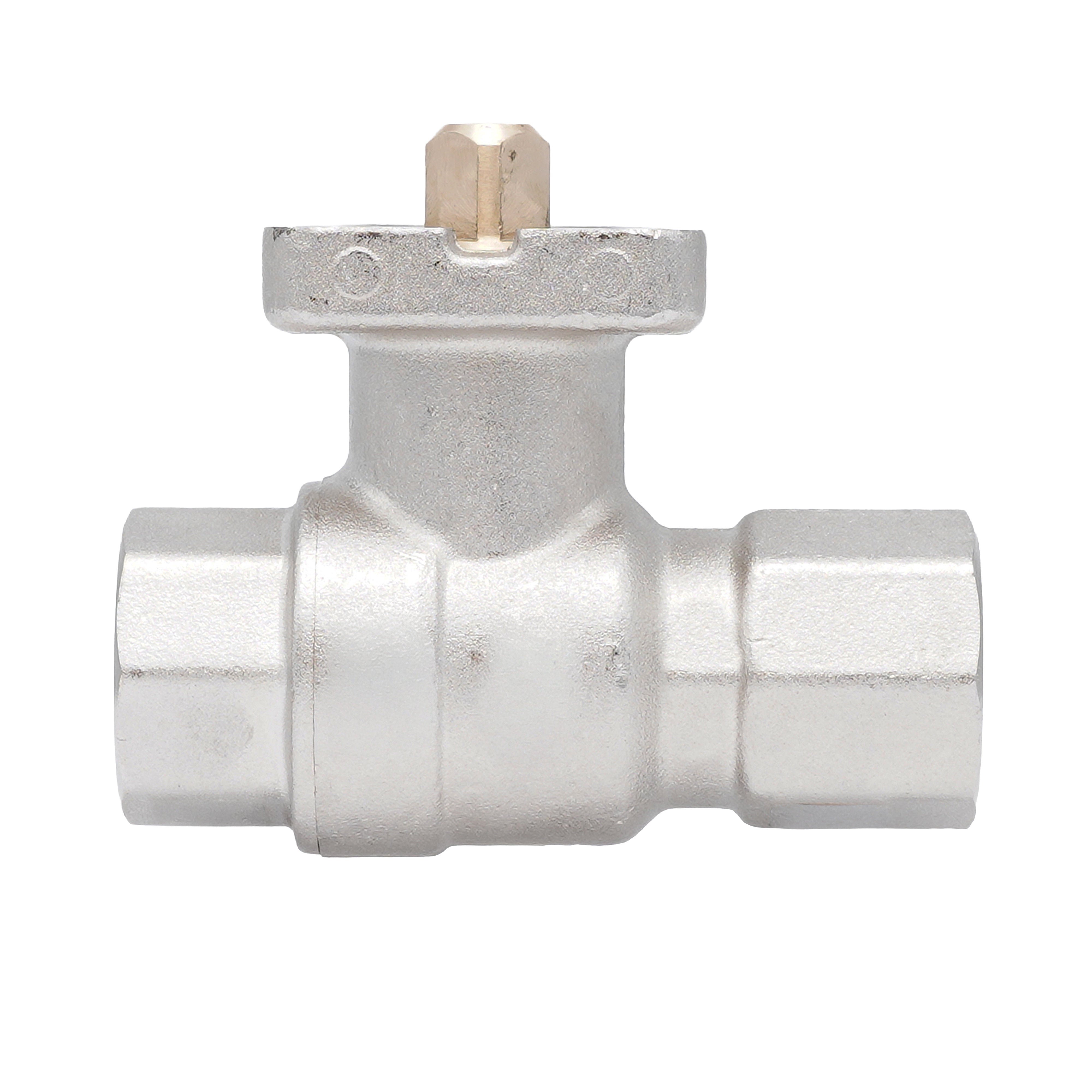Rp 3/4" Brass 2-way Ball Valve ISO-Top F03 PN40 Bild 5
