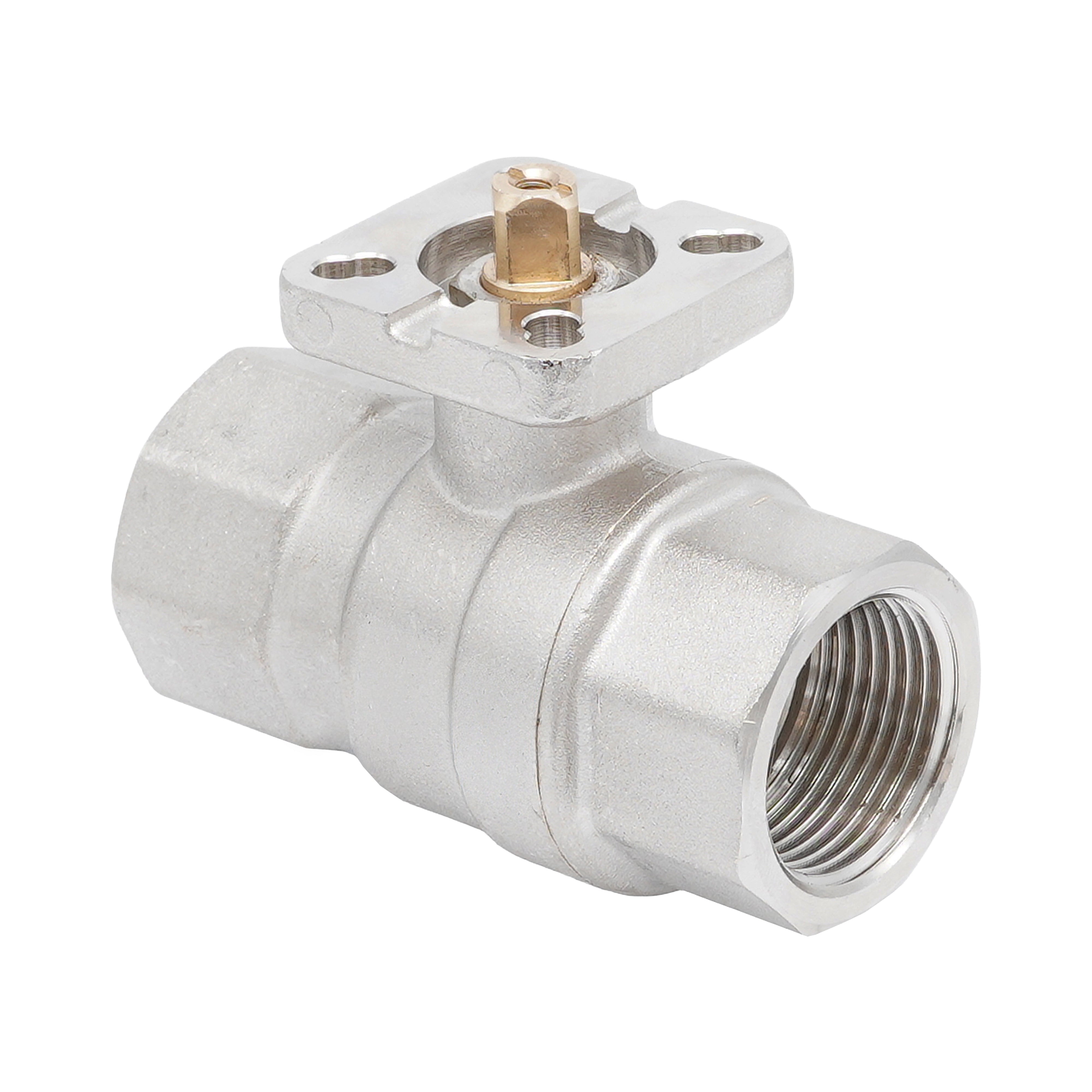 Rp 1" Brass 2-way Ball Valve ISO-Top F03/F04 PN40 Bild 2