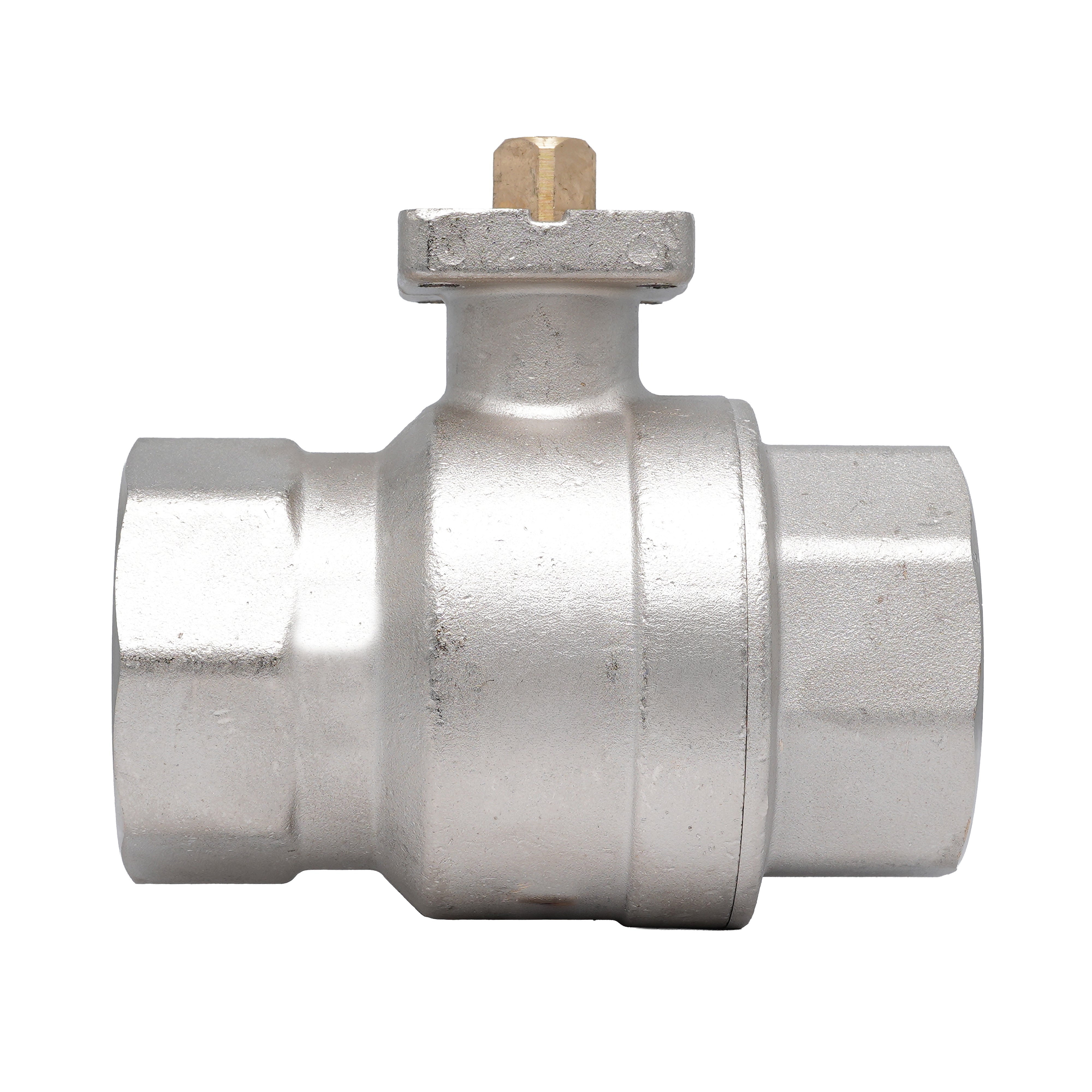 Rp 2 1/2" Brass 2-way Ball Valve ISO-Top F07 PN25 Bild 5