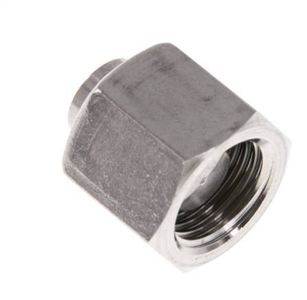 Endkappe G1/4'' Edelstahl mit Außensechskant 60° Konus 575bar (8078.75psi) Hydraulisch