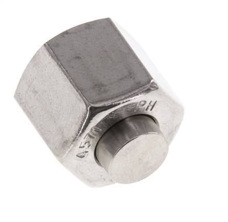 Endkappe G1/4'' Edelstahl mit Außensechskant 60° Konus 575bar (8078.75psi) Hydraulisch Bild 4