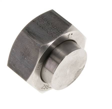 Endkappe G1'' Edelstahl mit Außensechskant 60° Konus 150bar (2107.5psi) Hydraulisch Bild 5