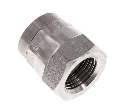 Endkappe G1/8'' Edelstahl mit Außensechskant 60° Konus 575bar (8078.75psi) Hydraulisch