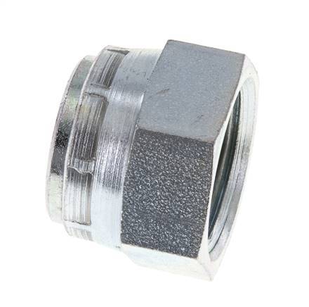 Endkappe G3/4'' Stahl mit Außensechskant 60° Konus 175bar (2458.75psi) Hydraulisch Bild 3