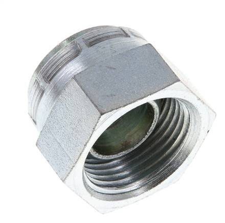 Endkappe G3/4'' Stahl mit Außensechskant 60° Konus 175bar (2458.75psi) Hydraulisch Bild 4
