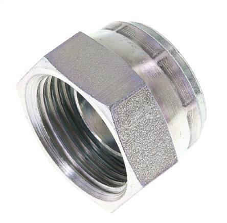 Endkappe G1'' Stahl mit Außensechskant 60° Konus 150bar (2107.5psi) Hydraulisch Bild 3