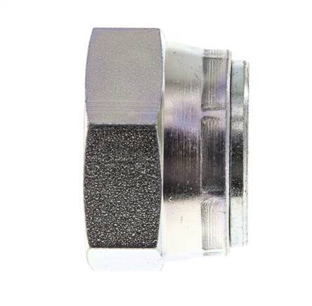 Endkappe G1'' Stahl mit Außensechskant 60° Konus 150bar (2107.5psi) Hydraulisch Bild 4