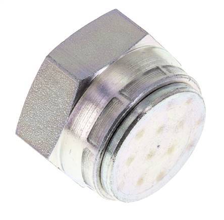 Endkappe G1'' Stahl mit Außensechskant 60° Konus 150bar (2107.5psi) Hydraulisch Bild 5