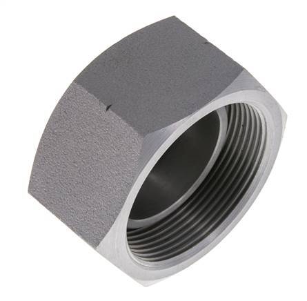Endkappe G2'' Stahl mit Außensechskant 60° Konus 75bar (1053.75psi) Hydraulisch