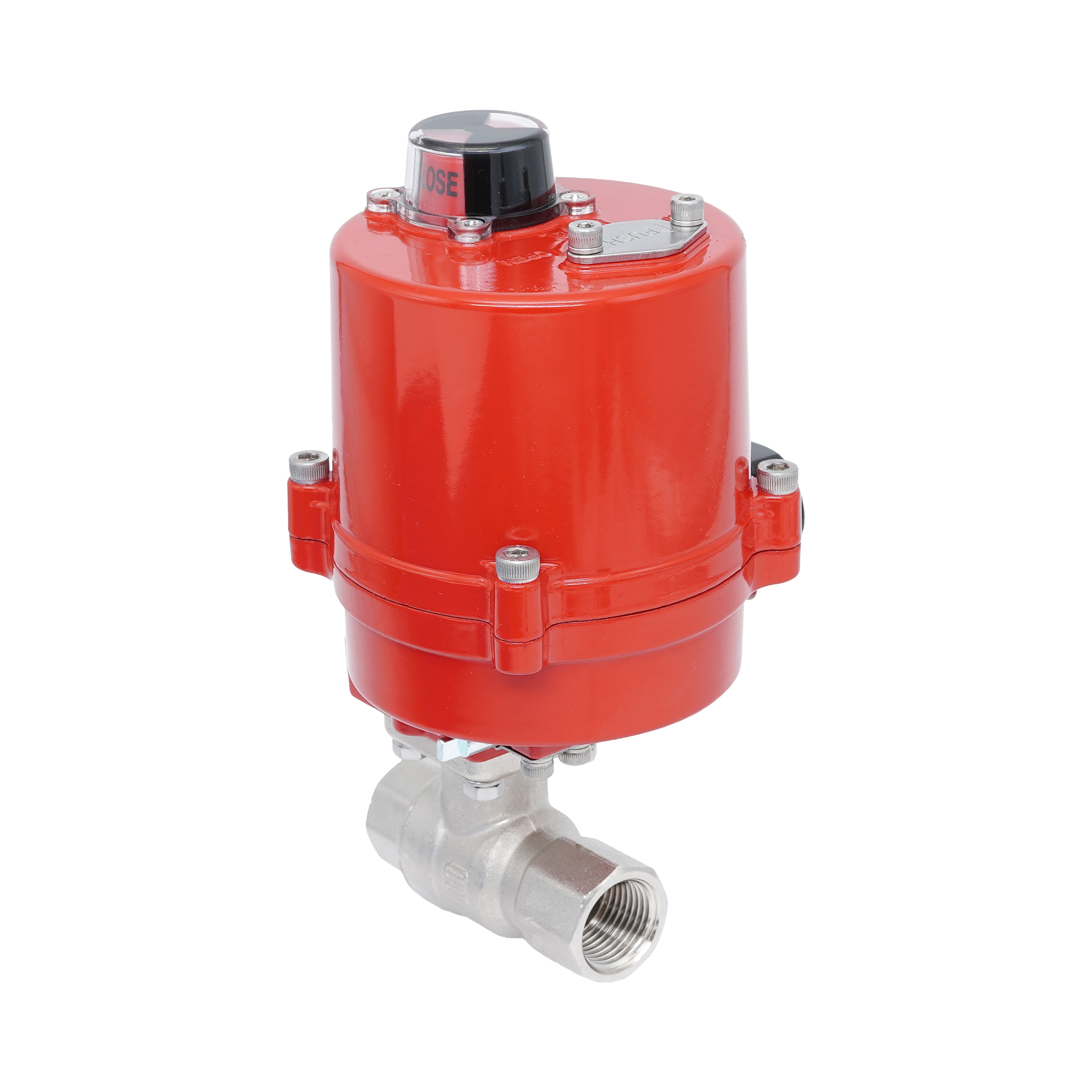 Rp 1/2" 2-Way Electric Brass Ball Valve 12 V AC/DC Bild 4