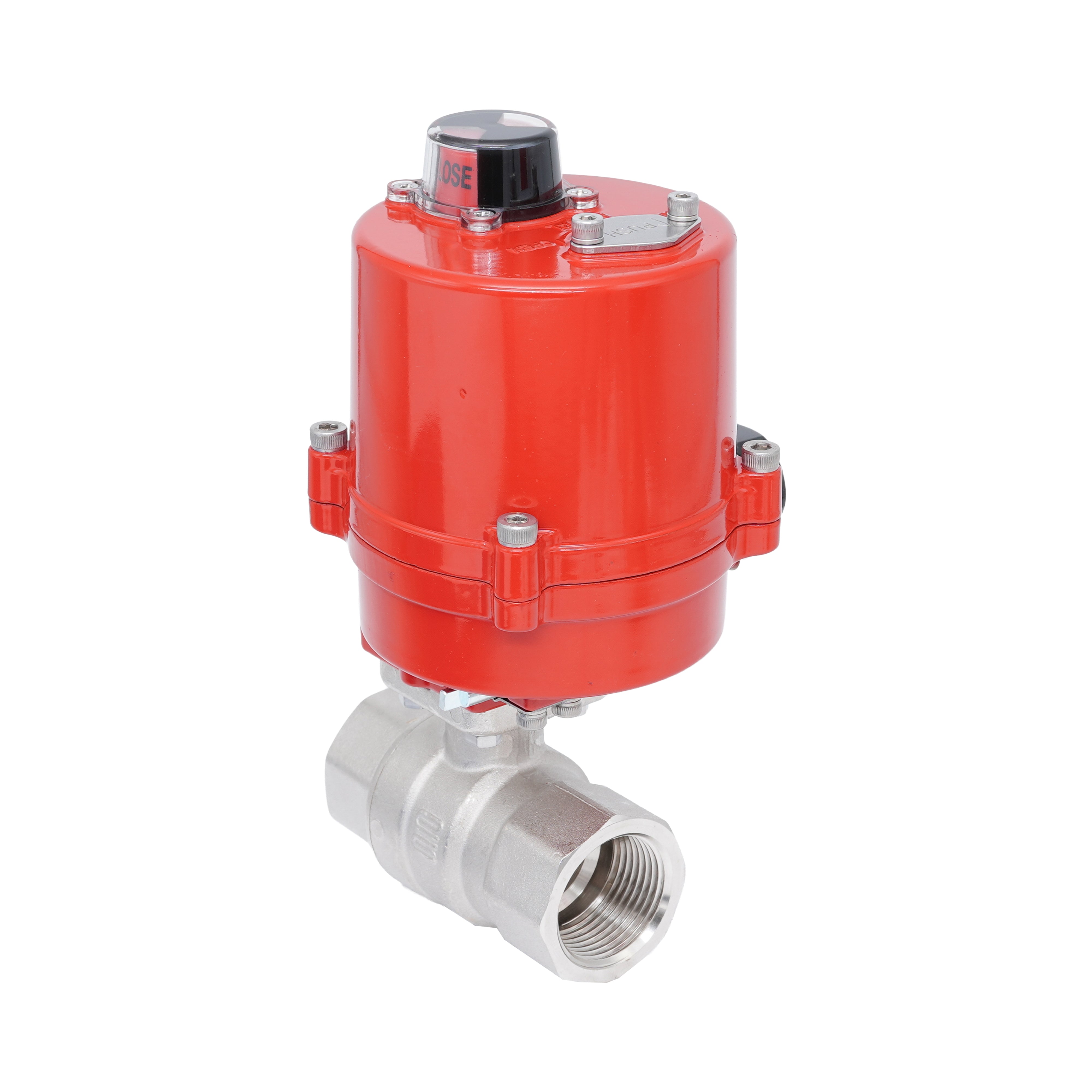 Rp 1-1/2" 2-Way Electric Brass Ball Valve 12 V AC/DC Bild 3