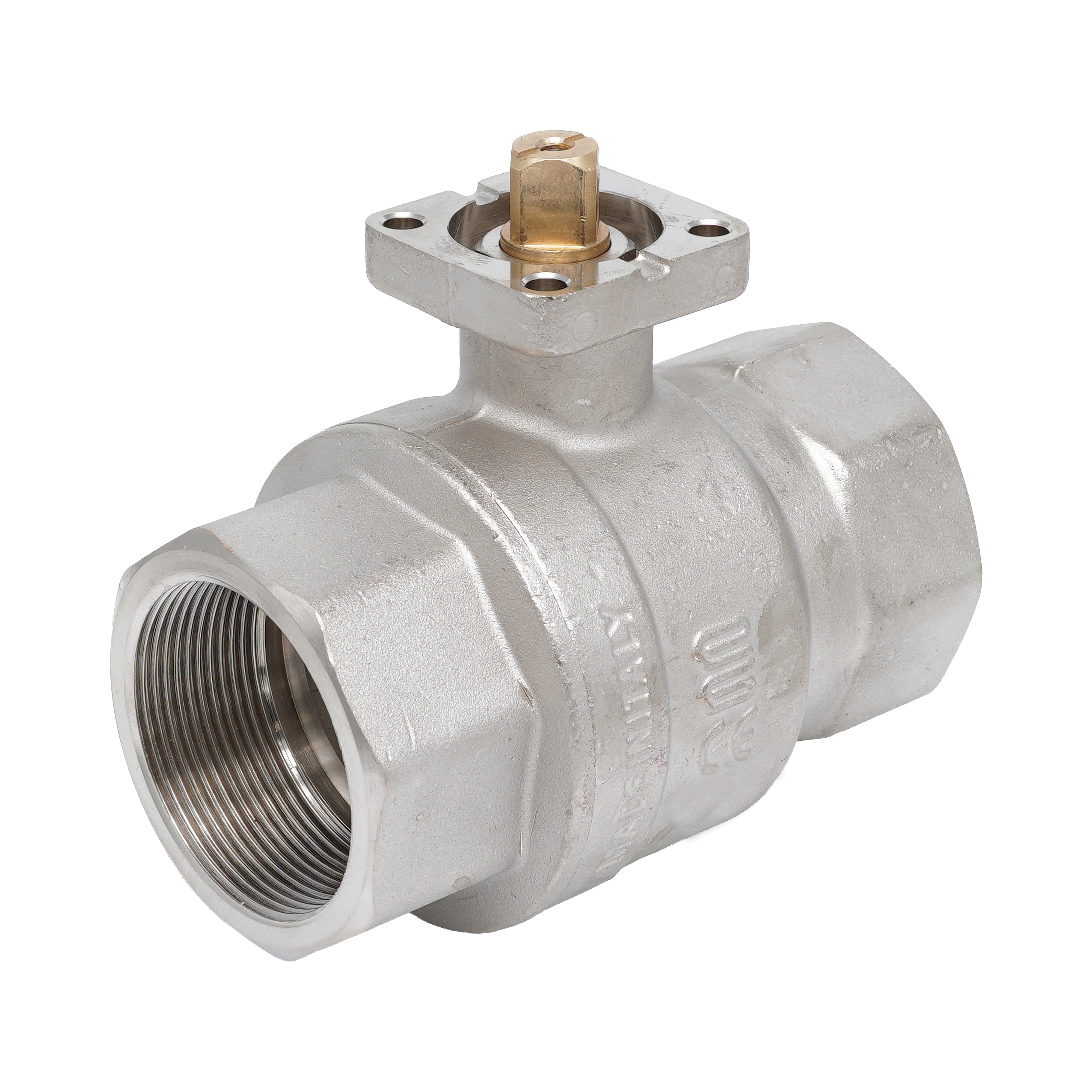 Rp 2" Brass 2-way Ball Valve ISO-Top F05 PN25 Bild 4