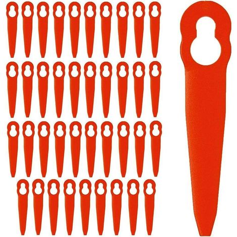 40 Stück Ersatz-kunststoffklingen Zubehör Für Stihl Polycut 2-2 Fsa 45 Rasenmäher Rasentrimmer