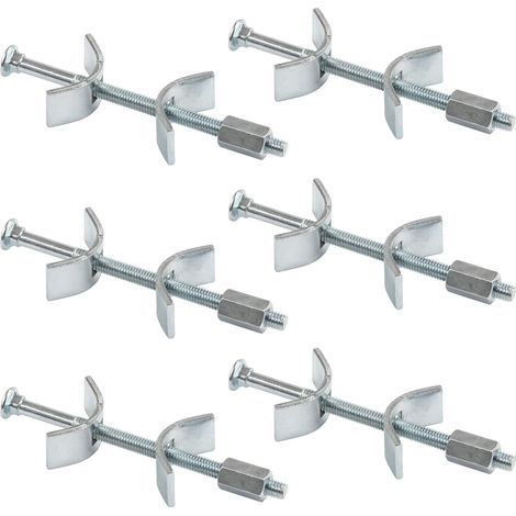 Arbeitsplattenverbindung - Möbelverbinder, 100 Mm 6-tlg. - Küchenarbeitsplattenverbindung - Möbelmontageschrauben - Montagezubehör - Sichere Und Stabile Lösung